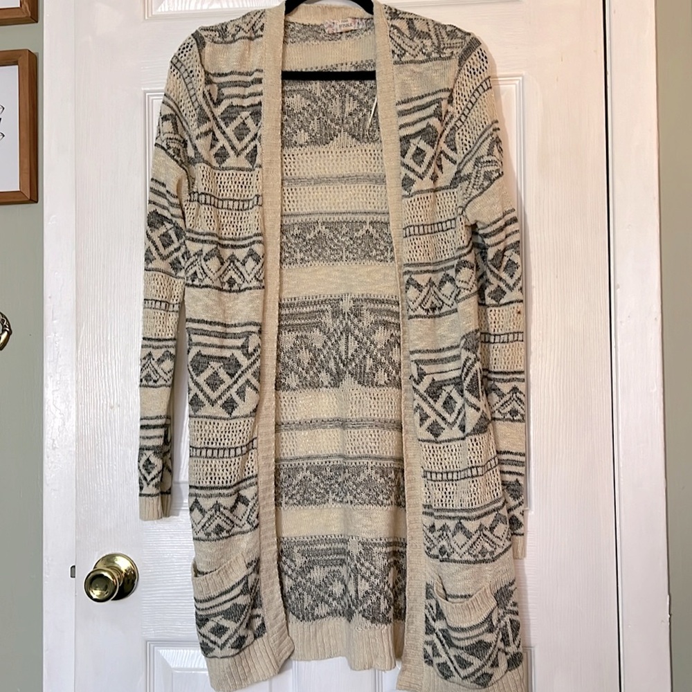 Pink Republic XL long cardigan